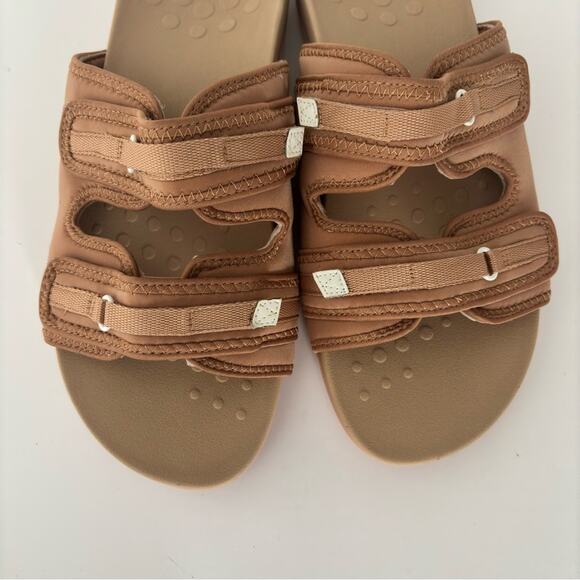 Vionic Rest Sarah Adjustable Slide Sandals Orthotic Arch Support Rose Women’s 12 - Picture 2 of 8